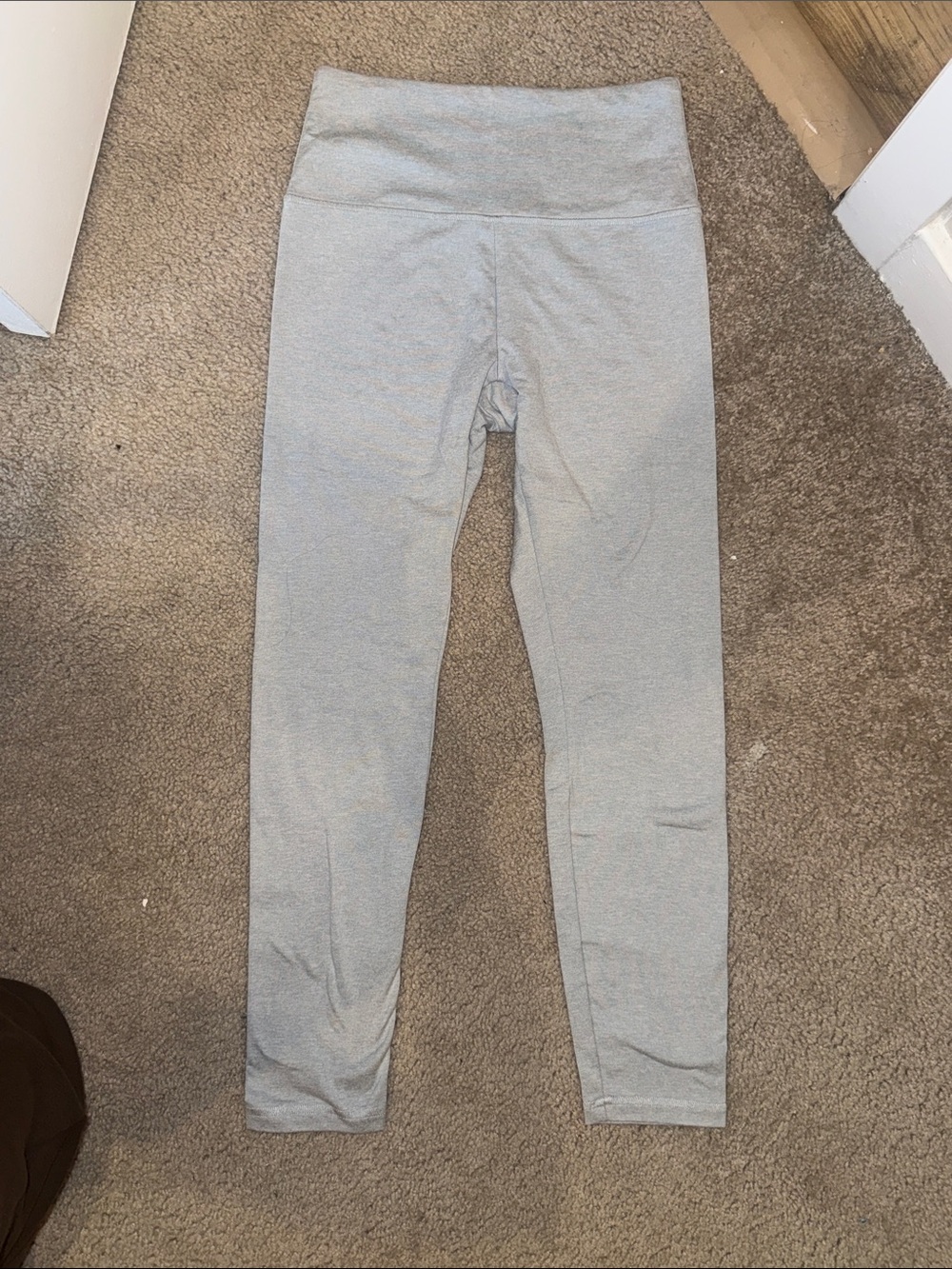 Zobha Heather Gray High-Waist Leggings
